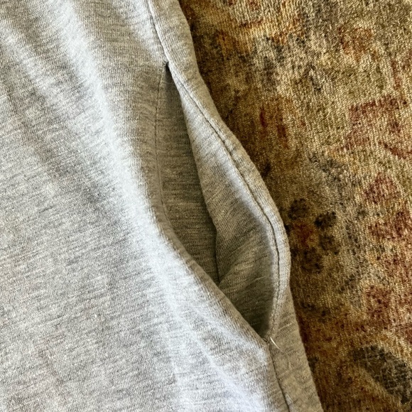 Gray Howdy T-Shirt Dress with Orange Cowboy Boot and Hat Design - Picture 3 of 7